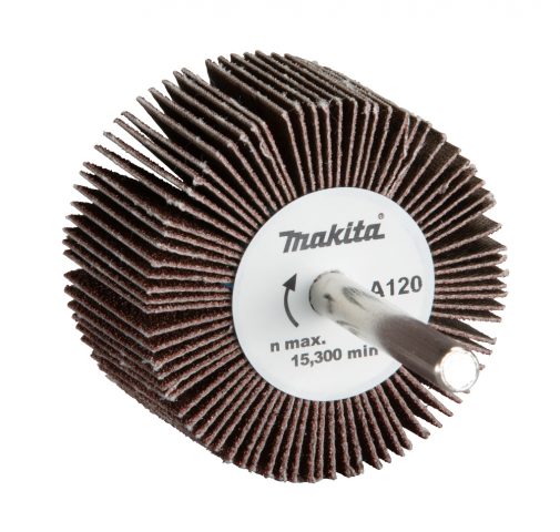 Slīppapīra lameļu slīpdisks D50x30mm A120 6mm Makita D-75247