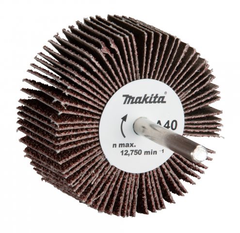 Slīppapīra lameļu slīpdisks D60x30mm A40 6mm Makita D-75253
