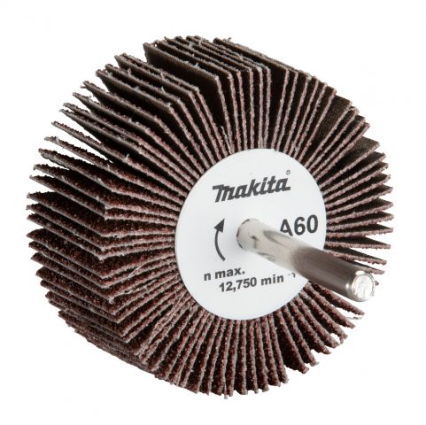 Slīppapīra lameļu slīpdisks D60x30mm A60 6mm Makita D-75269