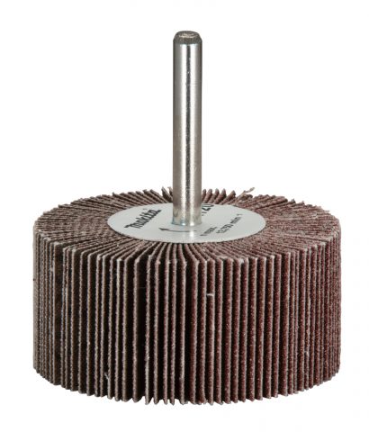 Slīppapīra lameļu slīpdisks D60x30mm A120 6mm Makita D-75281