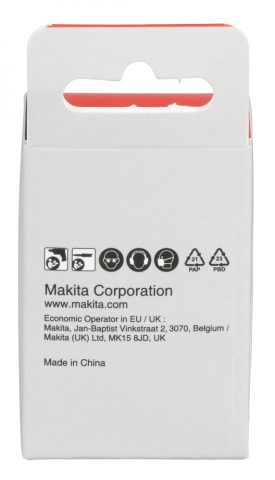 Slīppapīra lameļu slīpdisks D30x10mm A120 6mm Makita D-75328