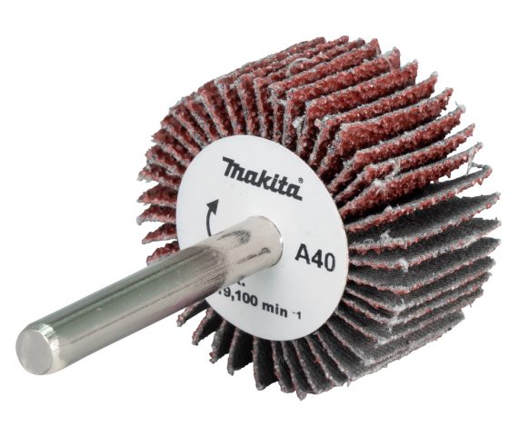 Slīppapīra lameļu slīpdisks Ø 40x20mm A40 6mm Makita D-75334