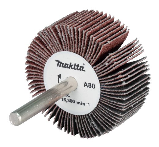 Slīppapīra lameļu slīpdisks Ø 50x20mm A80 6mm Makita D-75390
