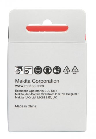 Slīppapīra lameļu slīpdisks Ø 50x20mm A120 6mm Makita D-75409