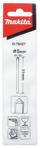 Urbis stiklam un keramikas flīzēm 5x51mm D-78427