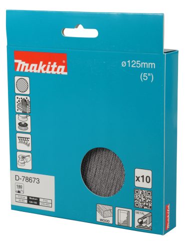 Slīpēšanas siets φ125mm A180 (10gab) D-78673