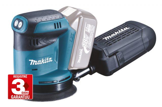 LXT®Akumulatora ekscentriskā slīpmašīna DBO180Z 18V Makita