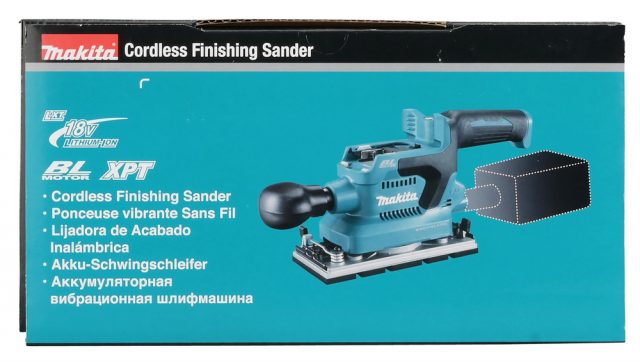 LXT® Akumulatora Orbitālā slīpmašīna DBO380Z 18V Makita