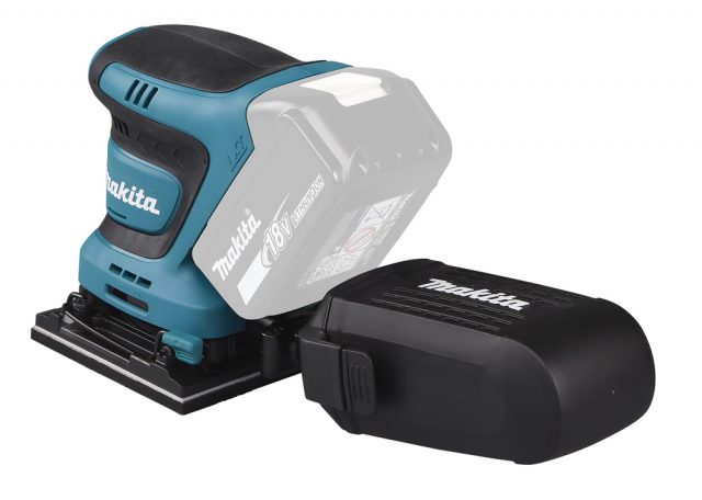 LXT®Akumulatora vibroslīpmašīna DBO480Z 18V Makita