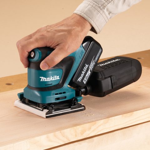LXT®Akumulatora vibroslīpmašīna DBO480Z 18V Makita