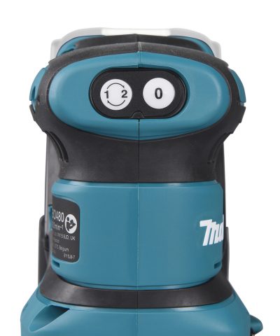 LXT®Akumulatora vibroslīpmašīna DBO480Z 18V Makita