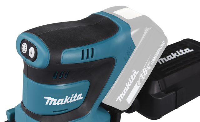 LXT®Akumulatora vibroslīpmašīna DBO480Z 18V Makita