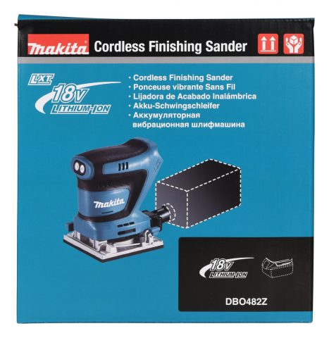 LXT®Akumulatora vibroslīpmašīna DBO482Z 18V Makita