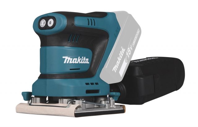 LXT®Akumulatora vibroslīpmašīna DBO482Z 18V Makita