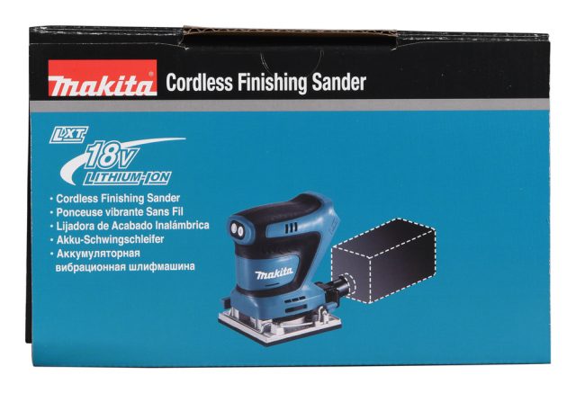LXT®Akumulatora vibroslīpmašīna DBO482Z 18V Makita