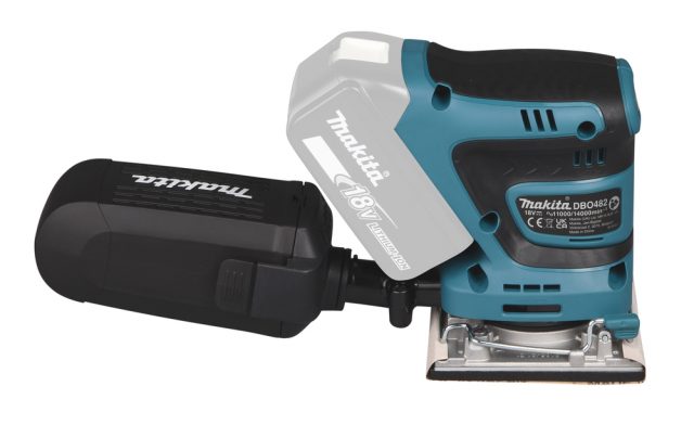 LXT®Akumulatora vibroslīpmašīna DBO482Z 18V Makita