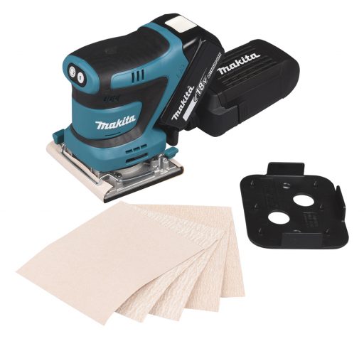 LXT®Akumulatora vibroslīpmašīna DBO482Z 18V Makita