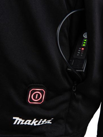 Apakškrekls apsildāms ar akumulatoru izmērs 2XL, LXT/CXT 18V/12V DCX201A2XL MAKITA
