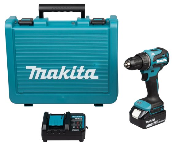 Akumulatora urbjmašīna/skrūvgriezis BL 18V LXT (3Ah DC18WC) Makita DDF490WF