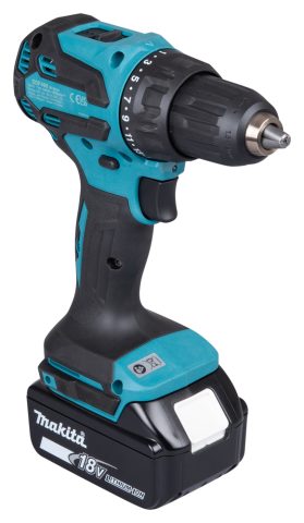 Urbjmašīna-skrūvgriezis Makita DDF490RTJ; 18 V; 2×5,0 Ah akum