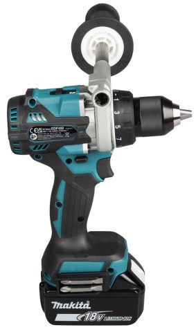 Akumulatora urbjmašīna/skrūvgriezis BL 18V LXT 130Nm (2x5Ah DC18RC) Makita DDF492RTJ