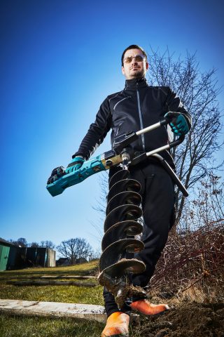 Akumulatora zemes urbjmašīna DDG460ZX7 2x18V Makita LXT