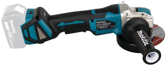 LXT Akumulatora leņķa slīpmašīna X-LOCK DGA519Z Akumulatora 18V