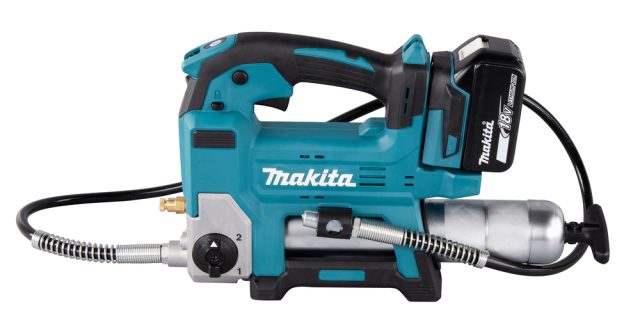 Akumulatora smērvielu pistole DGP180RT 18V LXT Makita+5,0Ah+DC18RC