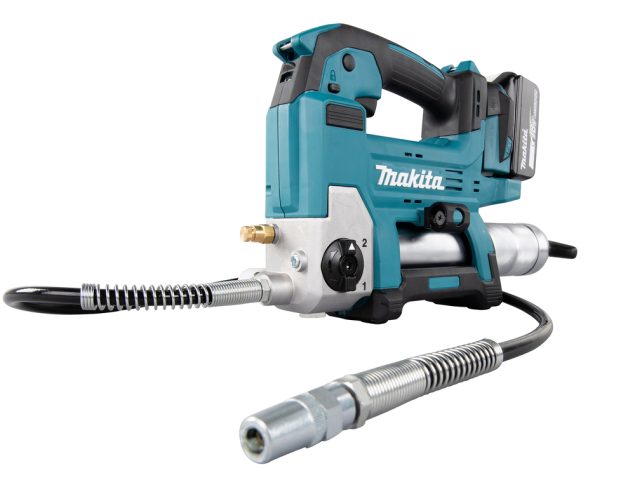 Akumulatora smērvielu pistole DGP180RT 18V LXT Makita+5,0Ah+DC18RC