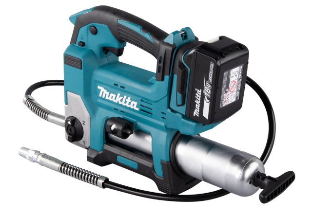 Akumulatora smērvielu pistole DGP180RT 18V LXT Makita+5,0Ah+DC18RC