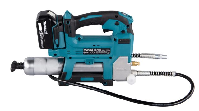 Akumulatora smērvielu pistole DGP180RT 18V LXT Makita+5,0Ah+DC18RC
