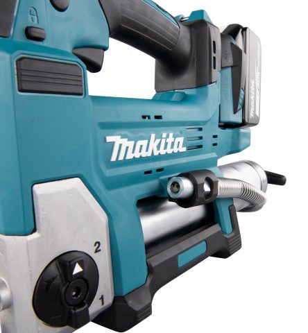 Akumulatora smērvielu pistole DGP180RT 18V LXT Makita+5,0Ah+DC18RC