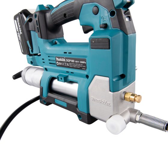 Akumulatora smērvielu pistole DGP180RT 18V LXT Makita+5,0Ah+DC18RC