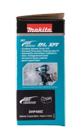 LXT®Akumulatora triecienurbjmašīna DHP489Z 18V Makita