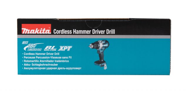 LXT®Akumulatora triecienurbjmašīna DHP489Z 18V Makita