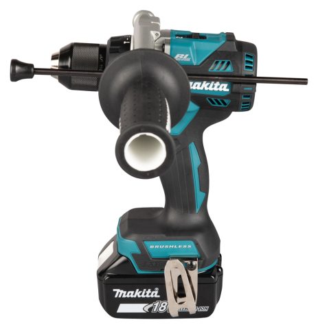 Akumulatora triecienurbjmašīna/ skrūvgriezis BL 18V LXT 130Nm (2x5Ah DC18RC) Makita DHP492RTJ
