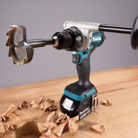 Akumulatora triecienurbjmašīna/ skrūvgriezis BL 18V LXT 130Nm (2x5Ah DC18RC) Makita DHP492RTJ