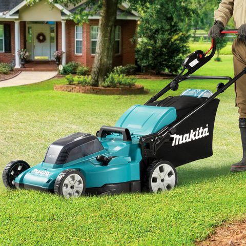 Akumulatora mauriņa pļaujmašīna DLM480Z 18V Makita LXT