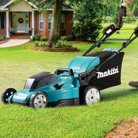 Akumulatora mauriņa pļaujmašīna DLM481Z 18V Makita