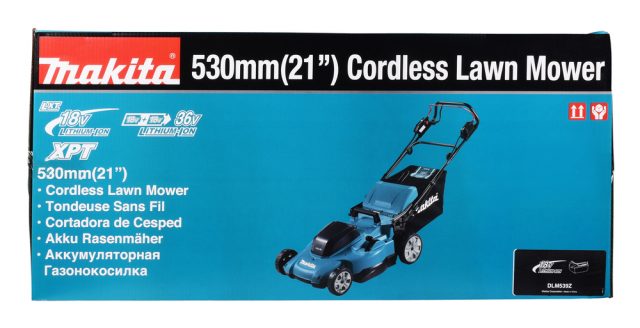 Akumulatora mauriņa pļaujmašīna DLM539Z 18V LXT Makita