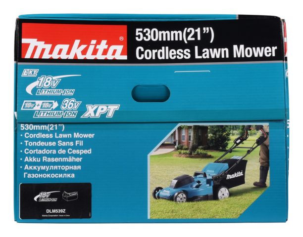 Akumulatora mauriņa pļaujmašīna DLM539Z 18V LXT Makita