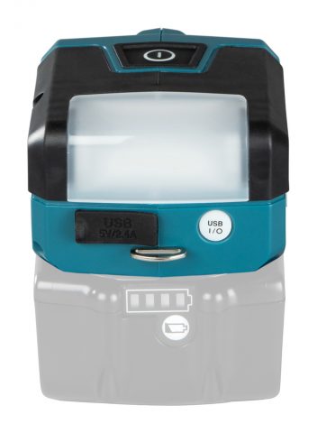 Akumulatora Lukturis/USB uzlādes ierīce  LXT®DML817 18V Makita