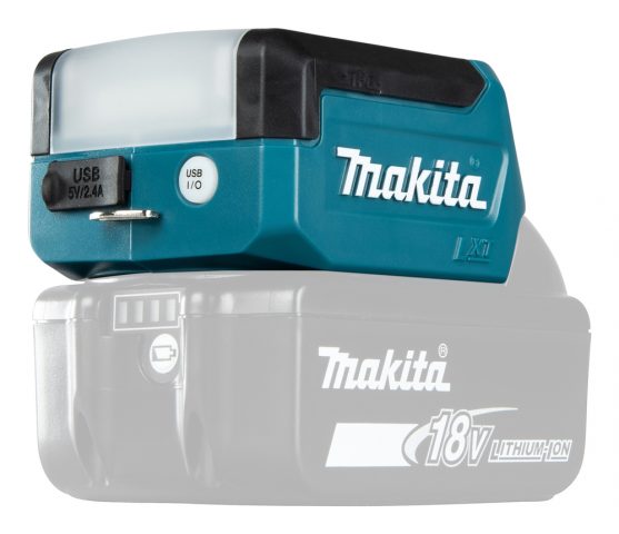 Akumulatora Lukturis/USB uzlādes ierīce  LXT®DML817 18V Makita