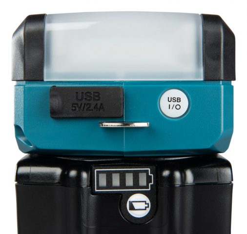 Akumulatora Lukturis/USB uzlādes ierīce  LXT®DML817 18V Makita