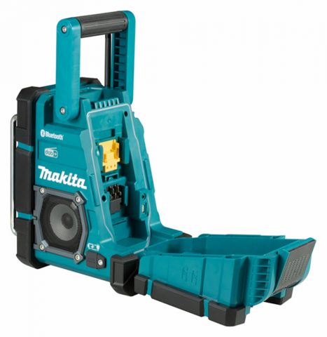 AM/FM Radio ar akumulatoru lādētāju, Bluetooth, DAB+, LXT 18V, CXT 12V Makita DMR301