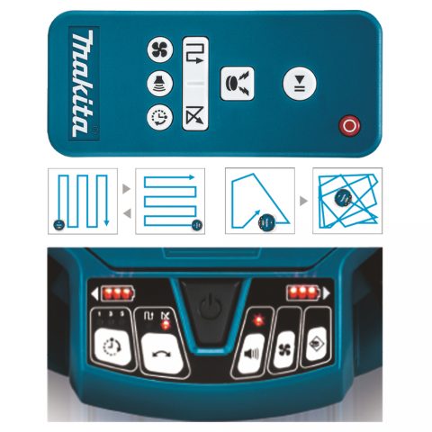 LXT® Robotu putekļu sūcējs DRC200Z Akumulatora 18V MAKITA