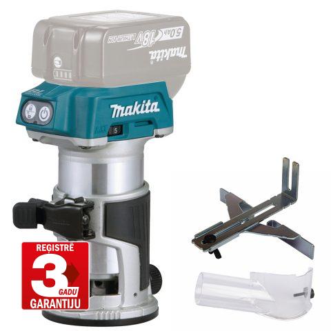 LXT®Akumulatora virsfrēze/trimmeris DRT50Z 18V Makita
