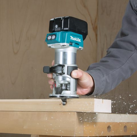 LXT®Akumulatora virsfrēze/trimmeris DRT50Z 18V Makita