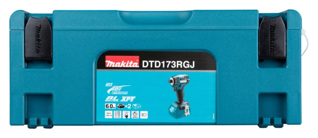Triecienskrūvgriezis  LXT DTD173RGJ Makita 18V (2x6Ah+DC18RC+Makpac)