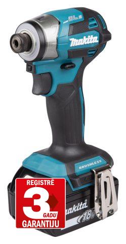 Triecienskrūvgriezis  LXT DTD173RGJ Makita 18V (2x6Ah+DC18RC+Makpac)